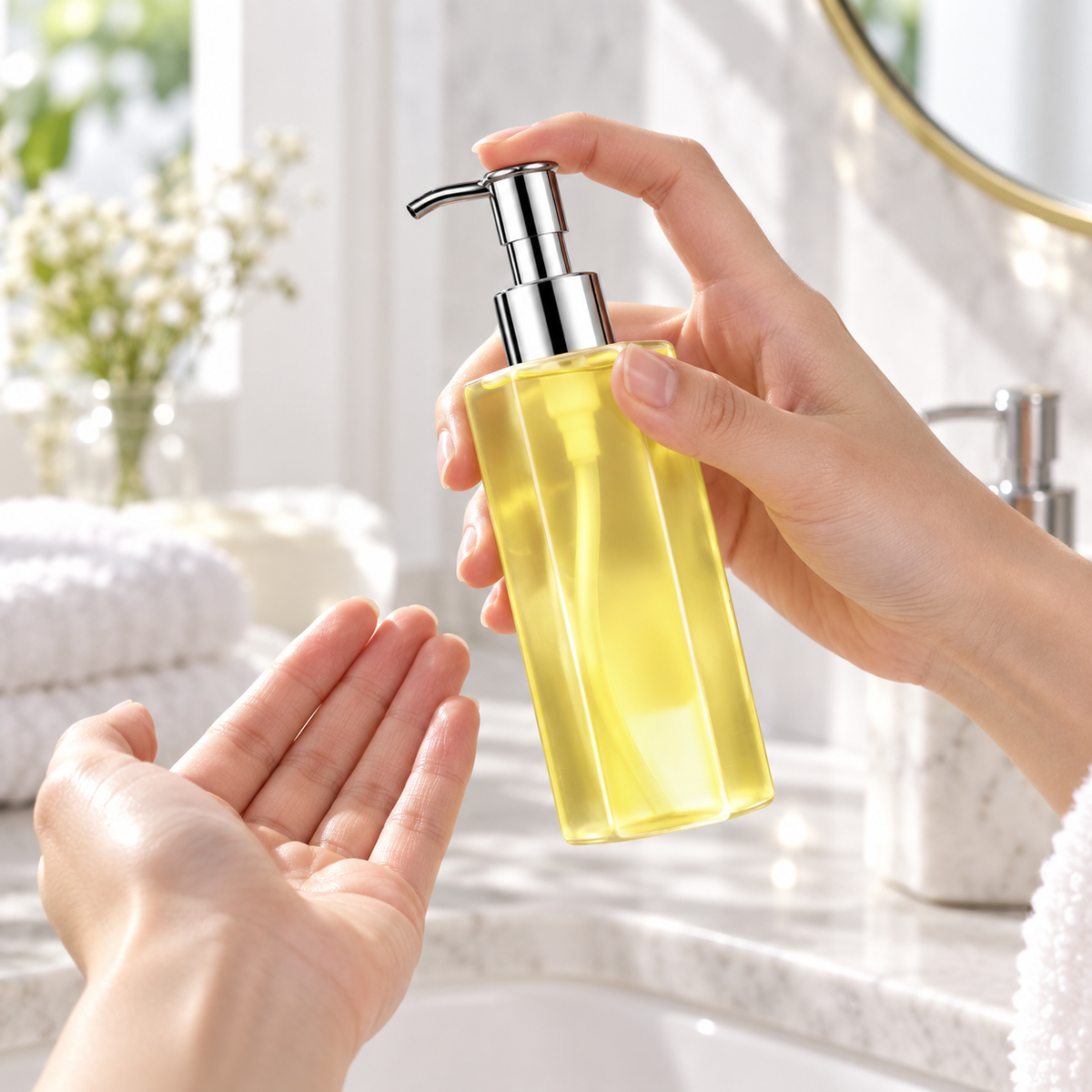 🫧 Makeup Remover | Silky Oil | Vanity | Her | Golden Glow