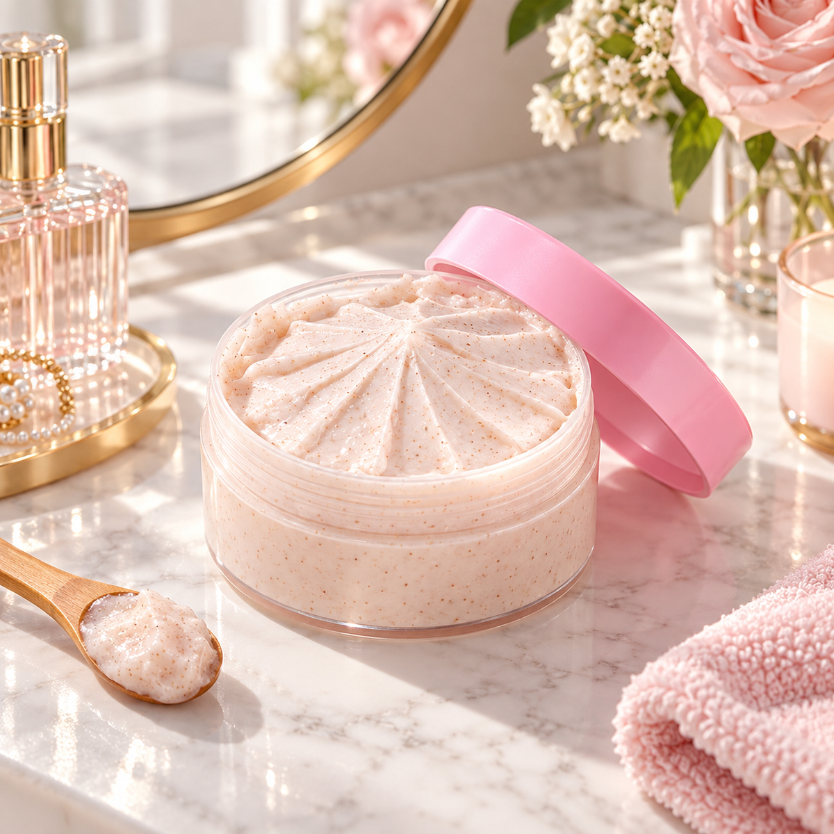 🛁 Body Scrub | Creamy Polish | Spa Her Silky Glow
