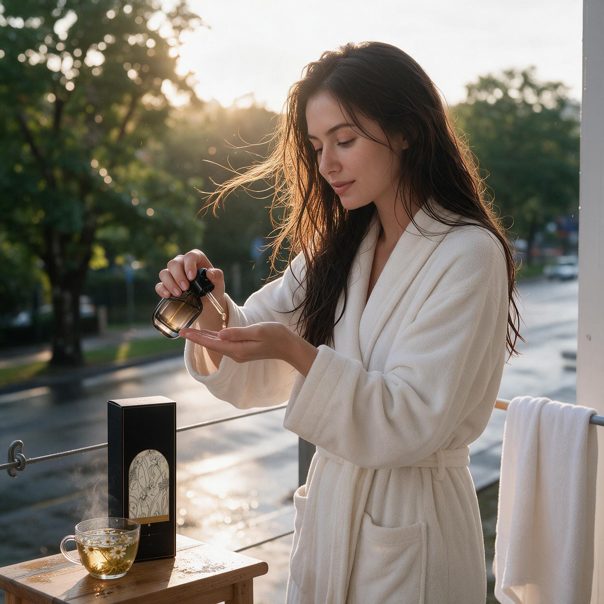 🖤 Hair Oil | Silky Serum | Evening Her Mirror Shine