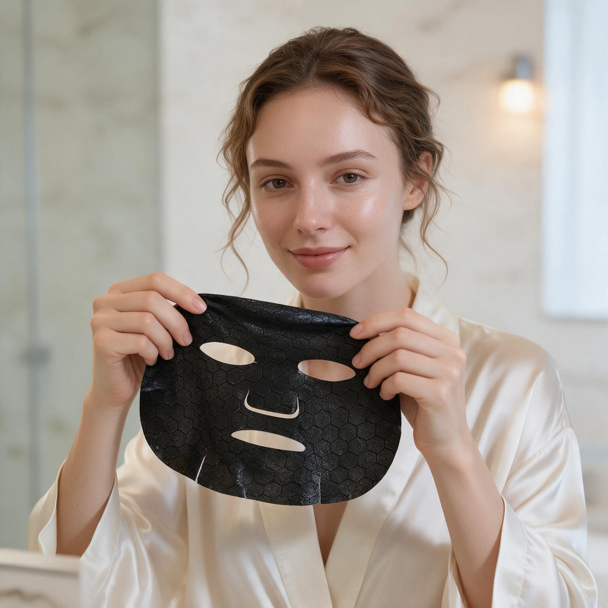 🖤 Facial Mask | Freeze-Dried Sheet | Spa Her Radiant Glow
